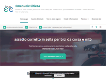 Tablet Screenshot of emanuelechiesa.it